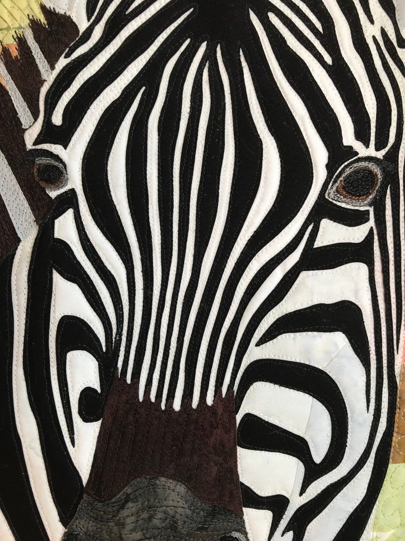 Zebra Appliqué Design Kit Etsy