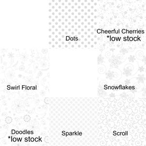 WHITE on WHITES, 7 Choices, Kimberbell Basics, Kim Christopherson, Maywood Studios