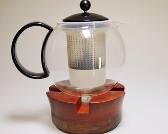 Macoré warmer with glass insert