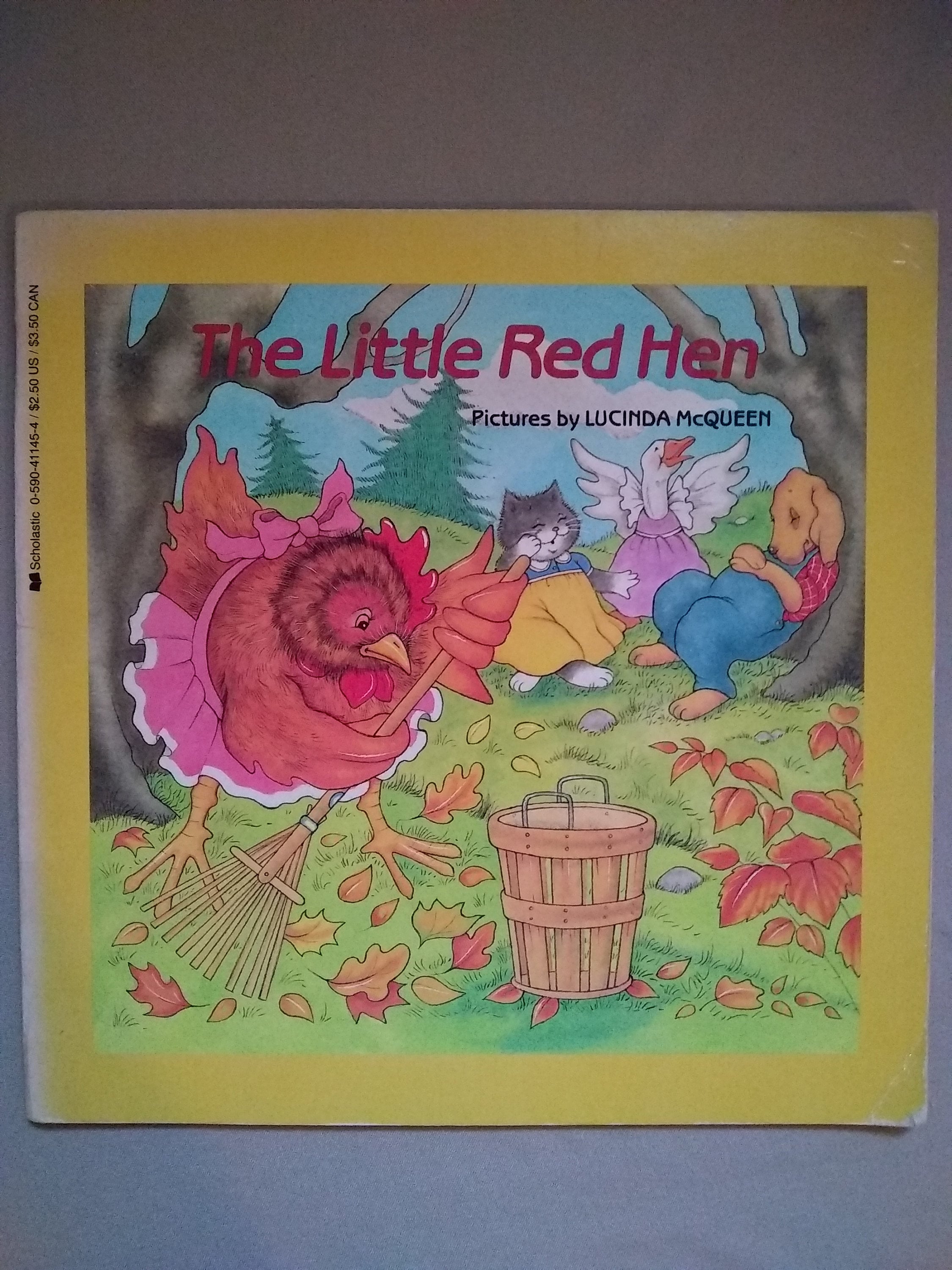 The Little Red Hen By Lucinda Mcqueen