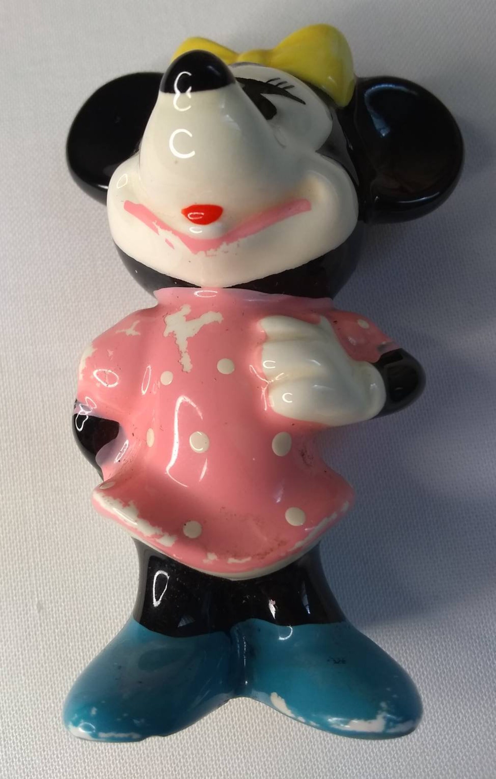 red minnie mouse figurine