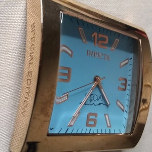 Invicta Couture Stitching Time Tritnite Night Glow Women&#39;s Watch -*No Band Included* Great Working Condition with New Battery + FREE SHIP!
