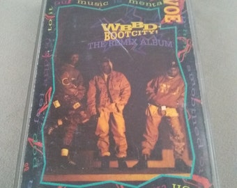 Bell Biv DeVoe WBBD Bootcity! The Remix Album (1991) - Tested Vintage Cassette Tape, Good Vintage Condition, Classic 90s R&B/Hip Hop Music