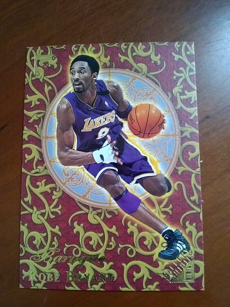 2000 Topps Baroque Designed Kobe Bryant Trading Card Etsy
