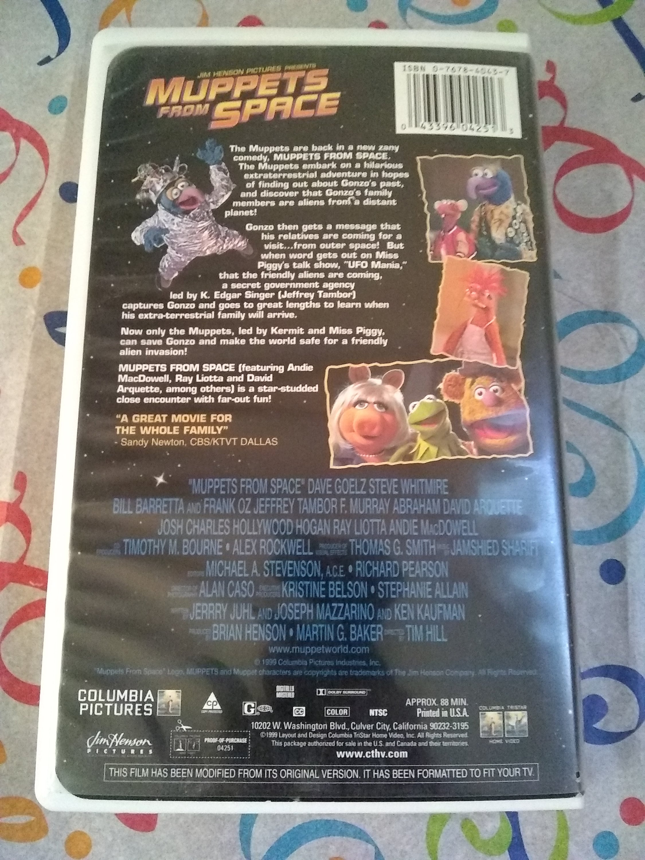 Opening To Muppets From Space 1999 Vhs Muppets From Space Vhs 1999