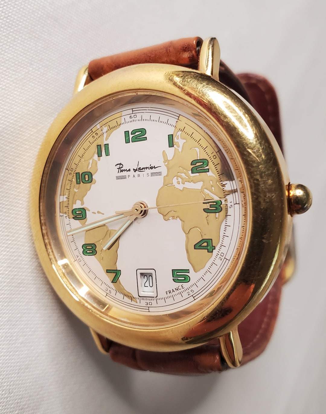 Montre Vintage Pierre Lannier Paris - Style Rétro Space Age Pour Femme