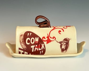 Cow Butter Dish