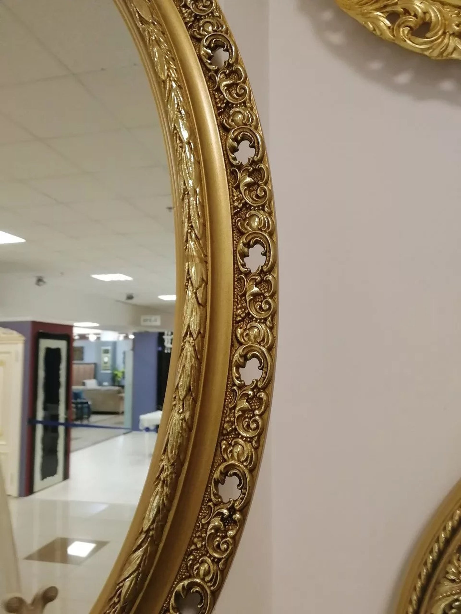 Ornate Antique Gold Wall Mirror Wall Mirror Large Wall - Etsy
