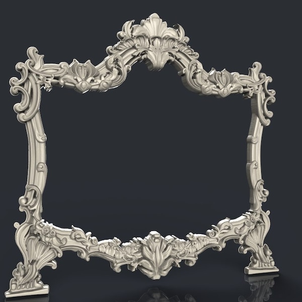 Artisanal Elegance: Unfinished Wooden Frame for Mirrors and Wall Decor - Crafted with Care and Creativity