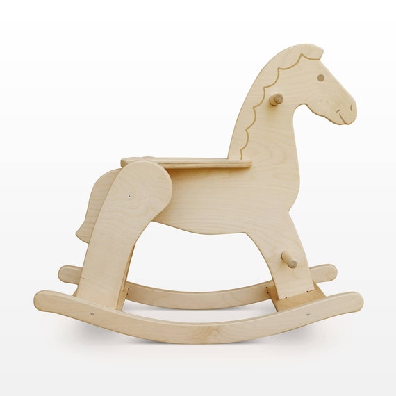 personalized rocking horse