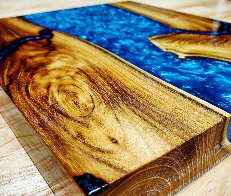 Planche de résine époxy planche à découper Planche de Etsy