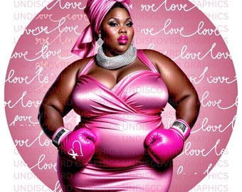 Breast Cancer Awareness PNG Bundle, Woman Design, Survivor Art (Digital File)