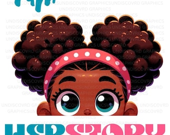 Black Girl Herstory PNG Bundle, Melanin Empowerment (Digital Download)