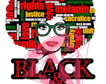 Black History Women Sublimation Design Bundle