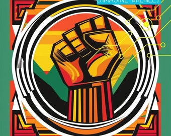Black History Raised Fist Power to the People Sublimation Bundle PNG