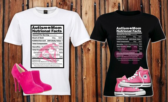 Download Autism Mom Nutritional Facts PNG SVG Tshirt chip bag ...