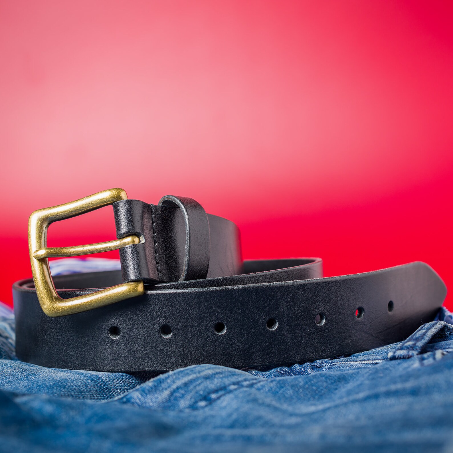 mens leather suit belt