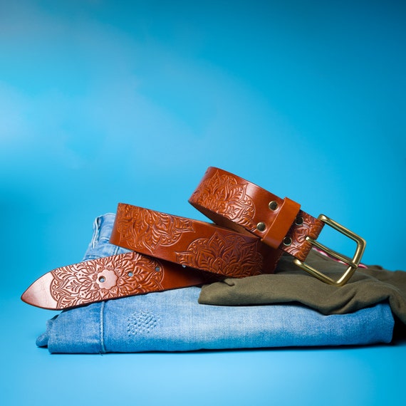 Designer store dress belts