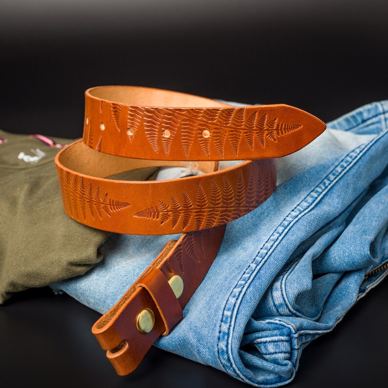 Leather Belt Strap Womens Leather Belt Belt Without Buckle Etsy