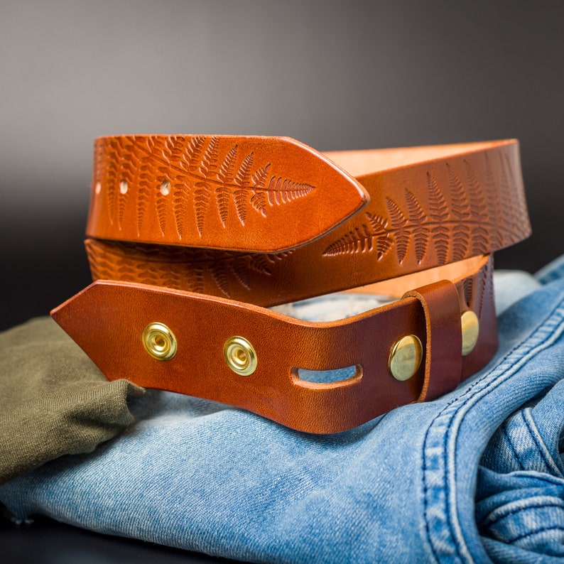 Leather Belt Strap Womens Leather Belt Belt Without Buckle Etsy