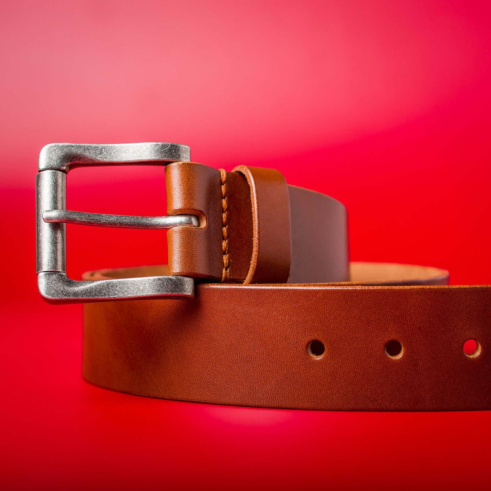 Mens Belt Mens Leather Belt Full Grain Leather Belt Dark Etsy