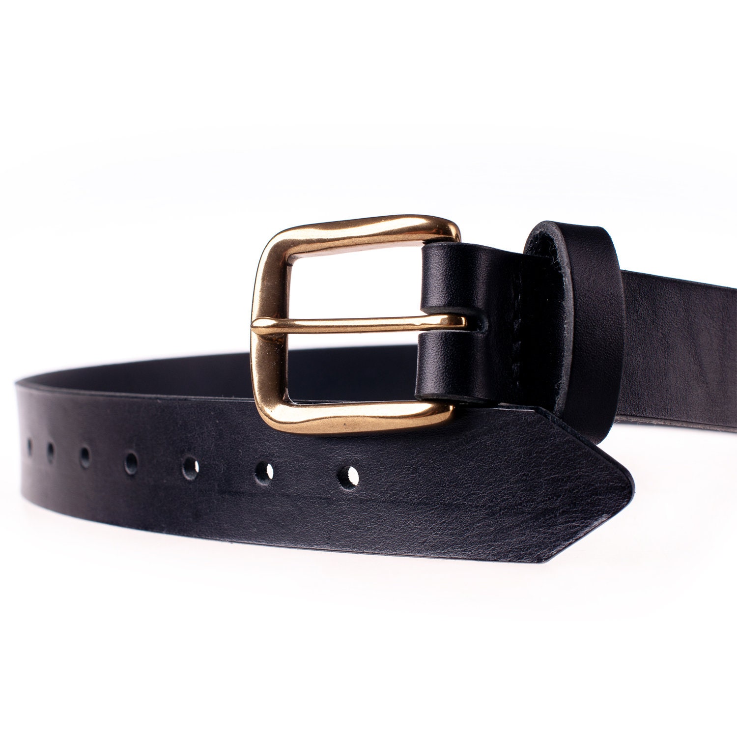 Mens Belt Full Grain Leather Mens Leather Belt Natural Etsy