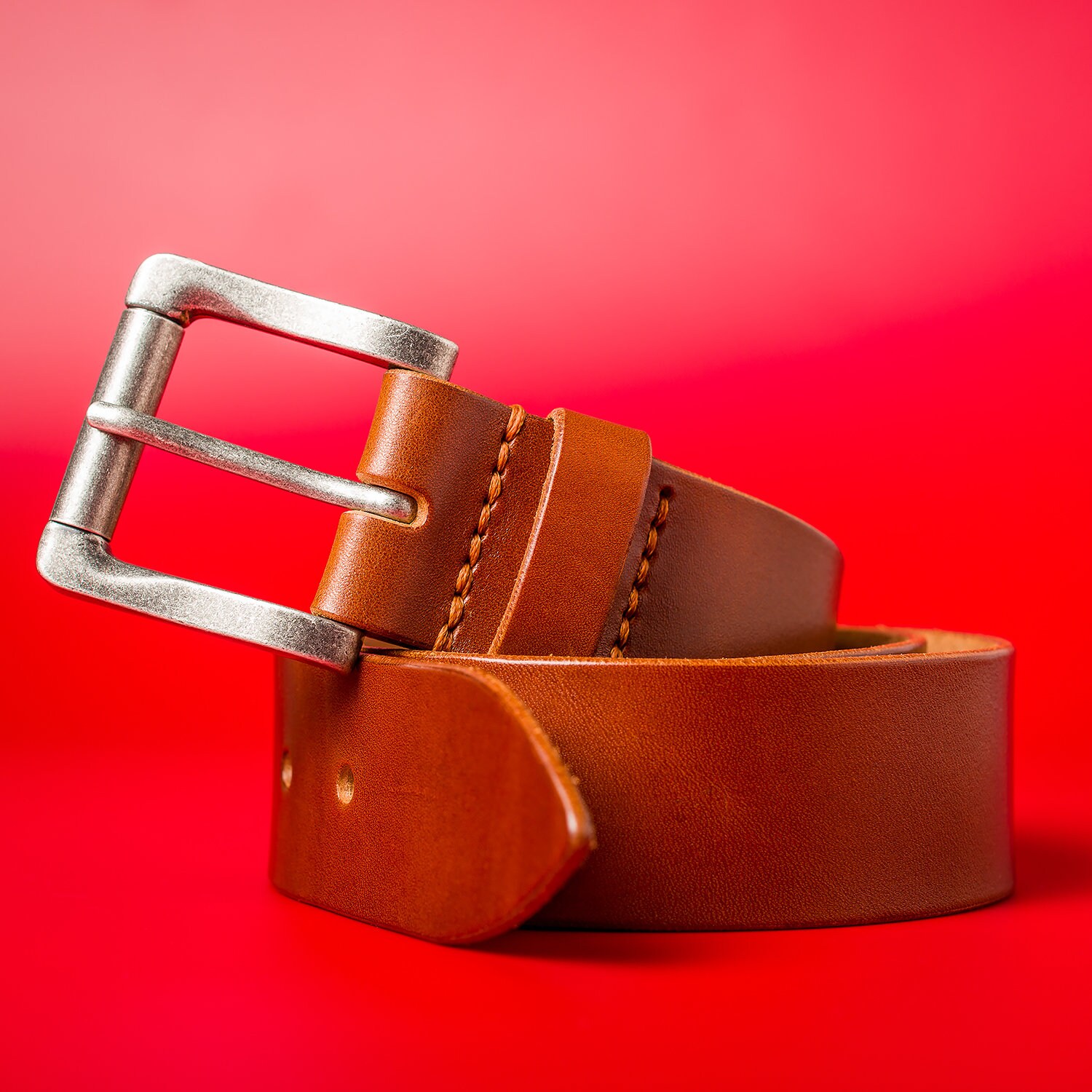 Mens Belt Mens Leather Belt Full Grain Leather Belt Dark Etsy