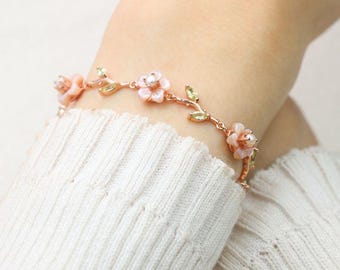 ❤桜(プロフ)さま❤2025年Bracelet❤ 2025 New Bohemian Colorful Big Flower Polymer Clay Bracelet for