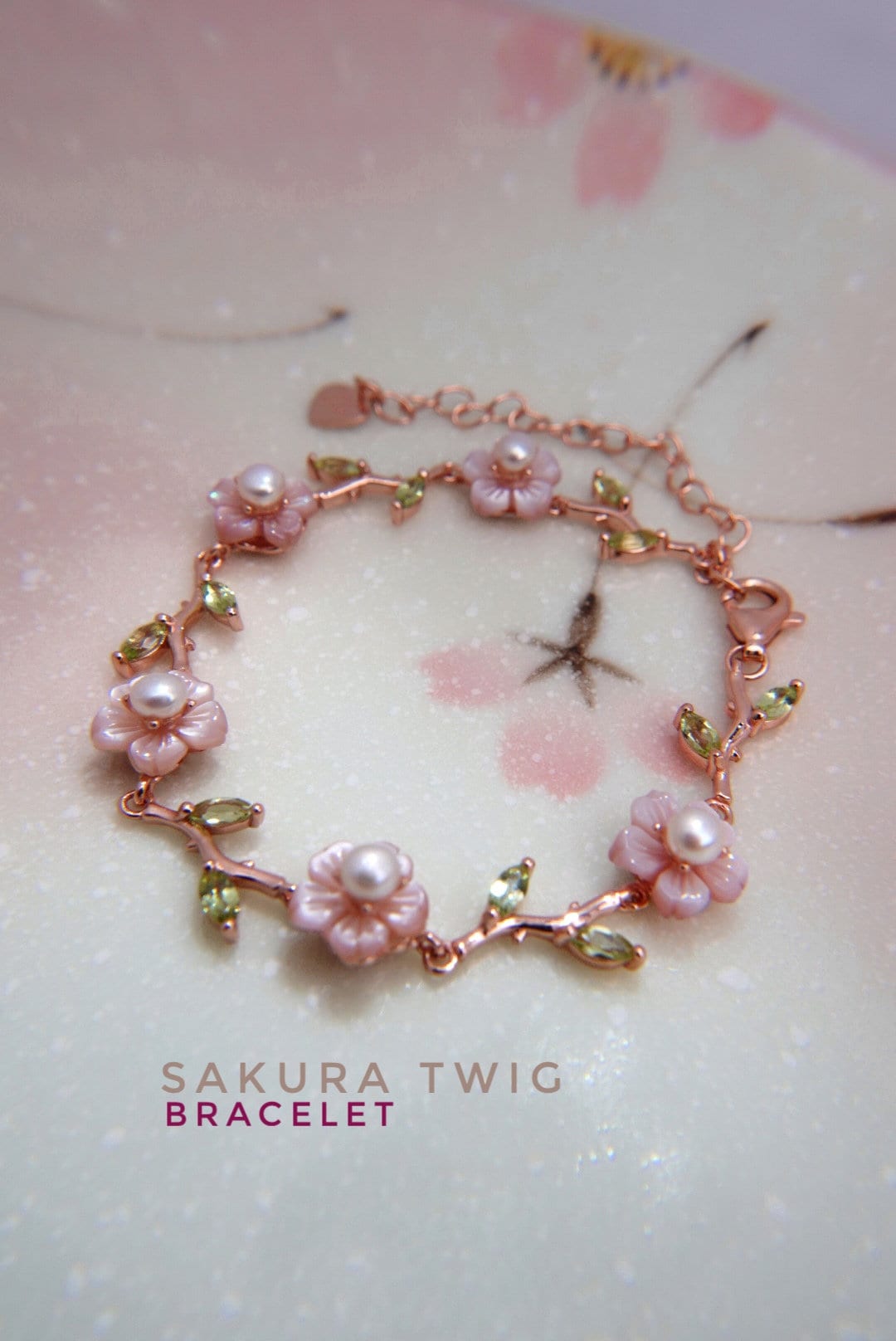 Sweet Pink Sakura Bracelet With Flower Charm With 925 Silver Pendant And  Blossom Design Perfect Valentines Day Gift For DIY Jewelry Making From  Hsmtrading, $14.96