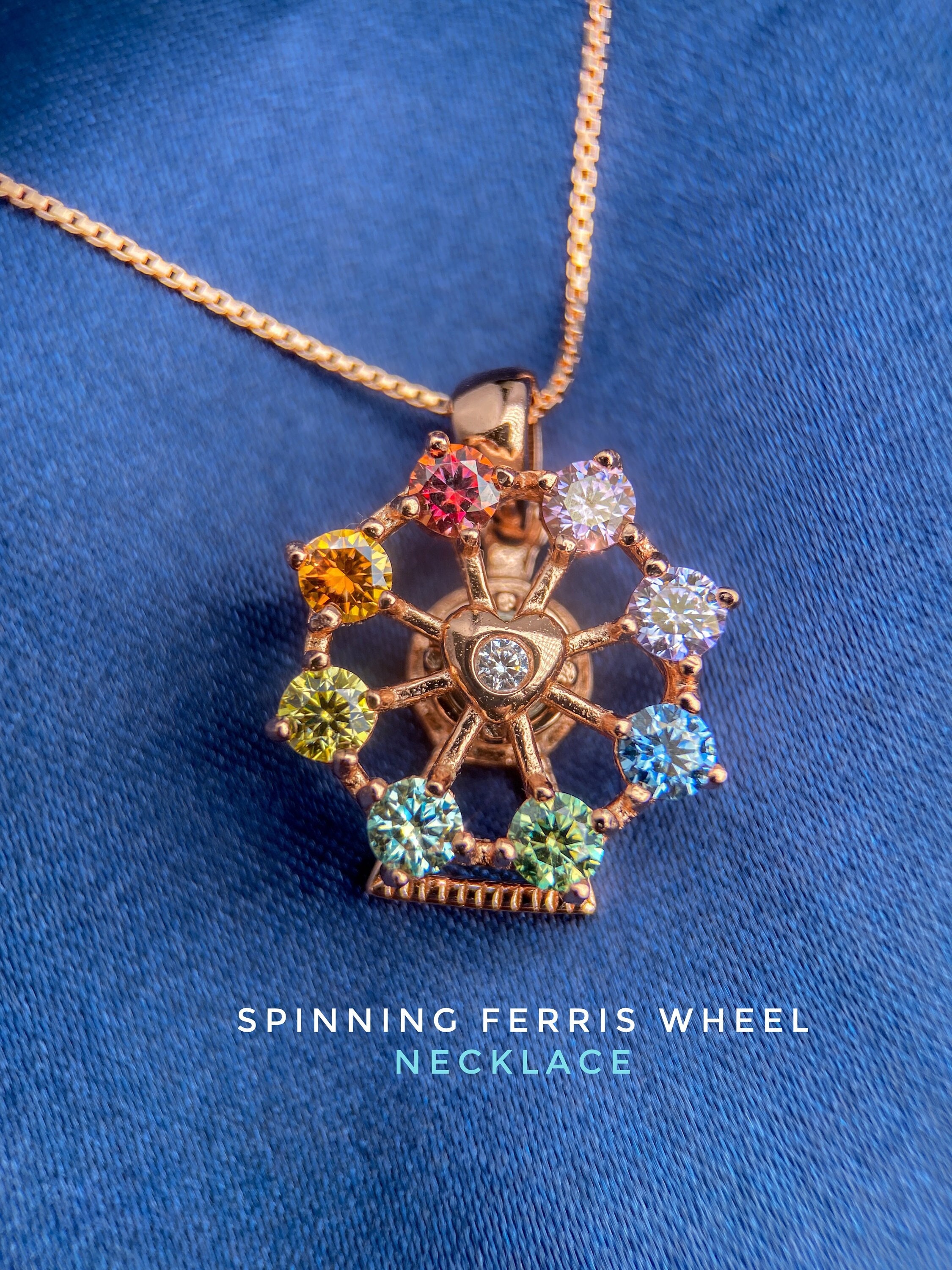 Ferris cheap wheel necklace