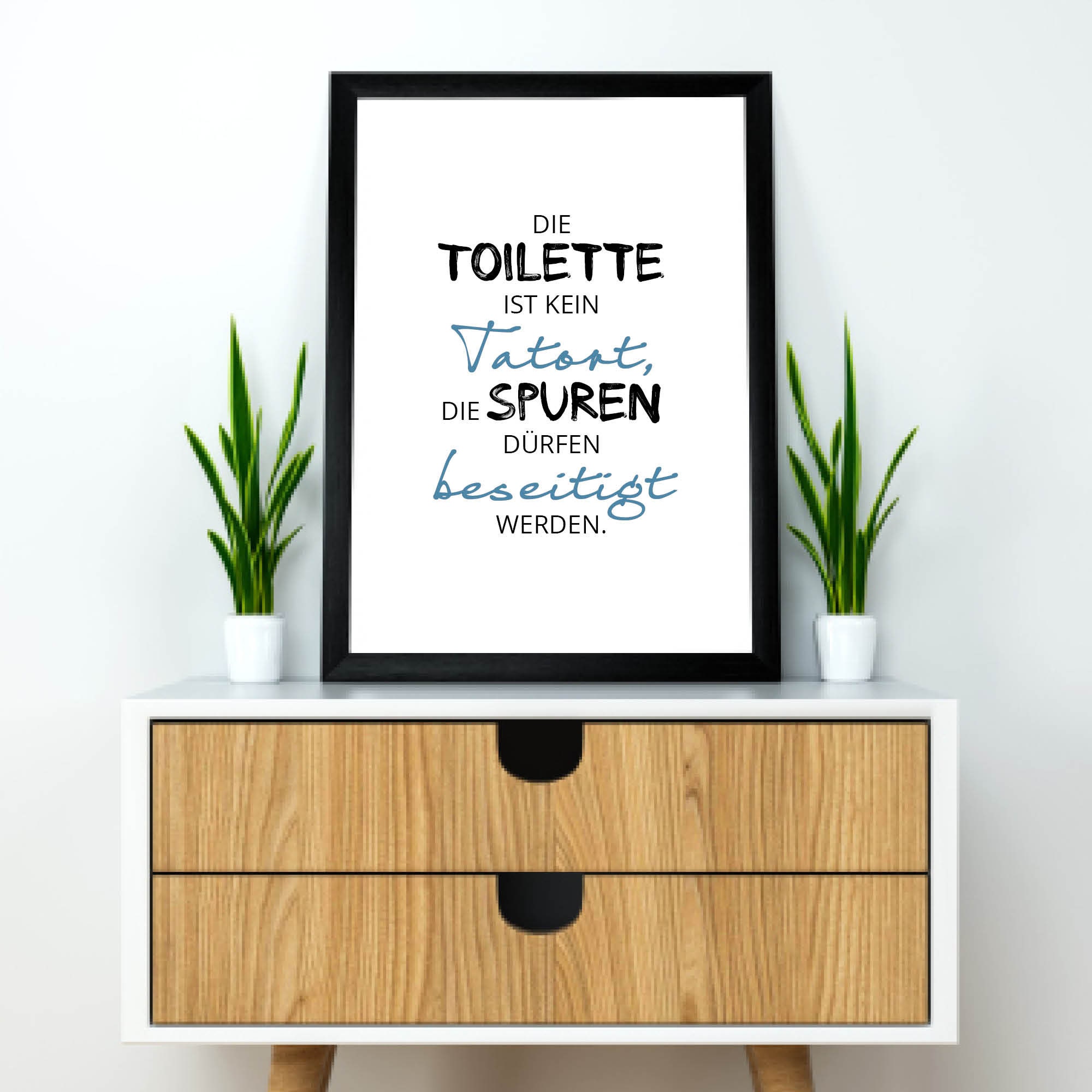 Die Toilette ist kein Tatort die