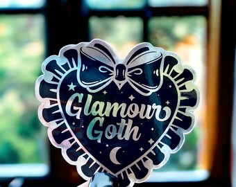 Metallic Sticker, Glamour Goth