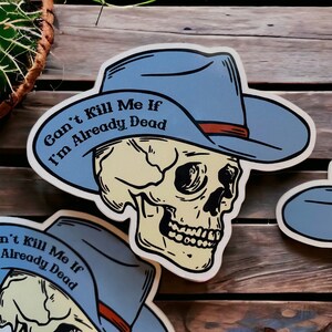Vinyl Sticker, Already Dead