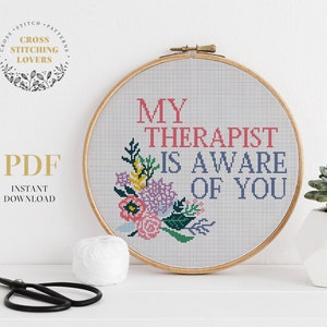 Funny cross stitch pattern, subversive  embroidery pattern, home decor, instant download PDF chart, crossstitch gift idea