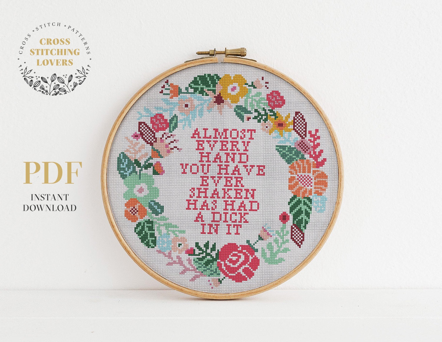 100 Entryway ideas  cross stitch funny, subversive cross stitch