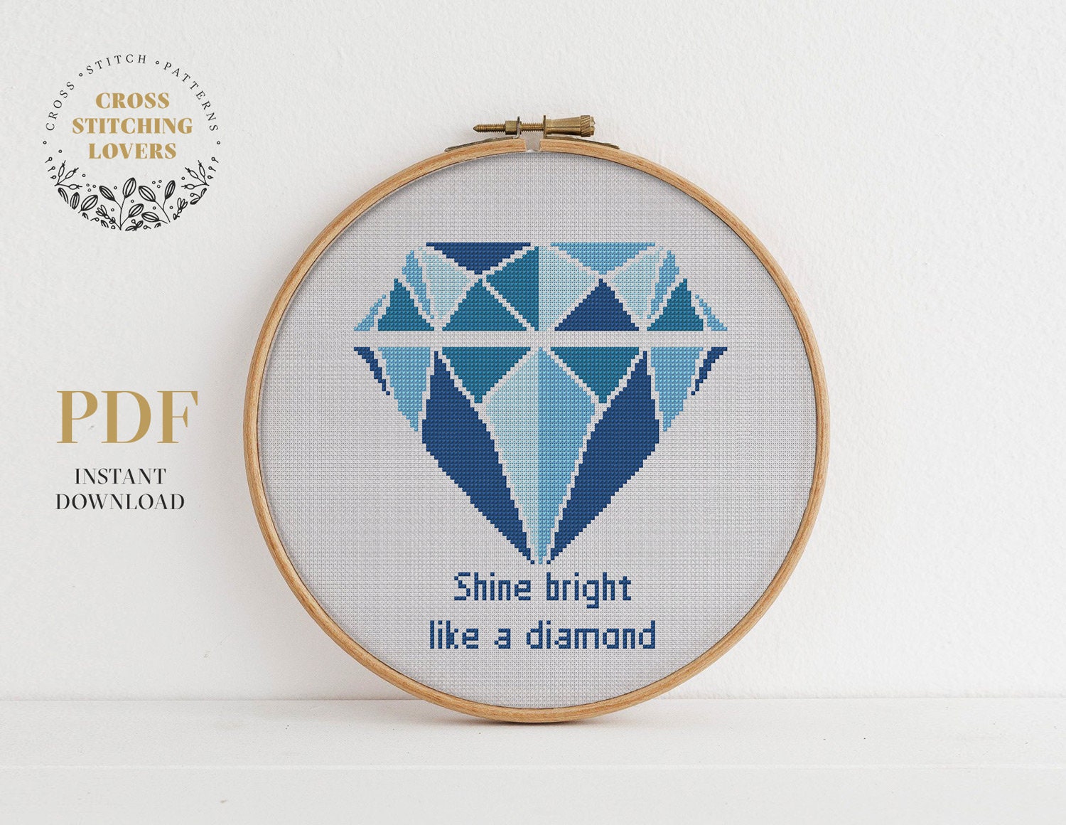 Diamond cross cheap stitch
