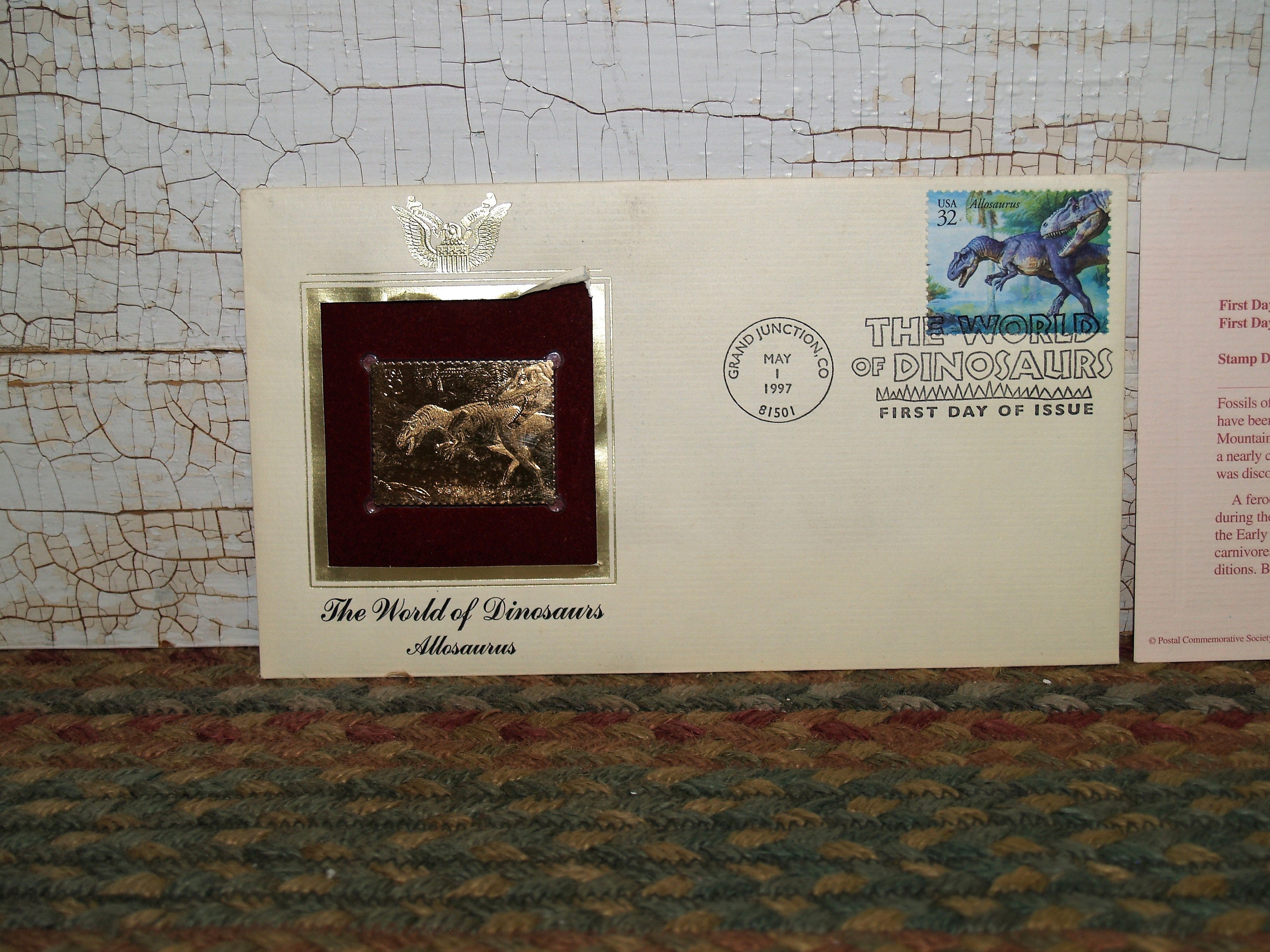 Postal Commemorative Society Set of 5 First Day of Issue Gold Etsy