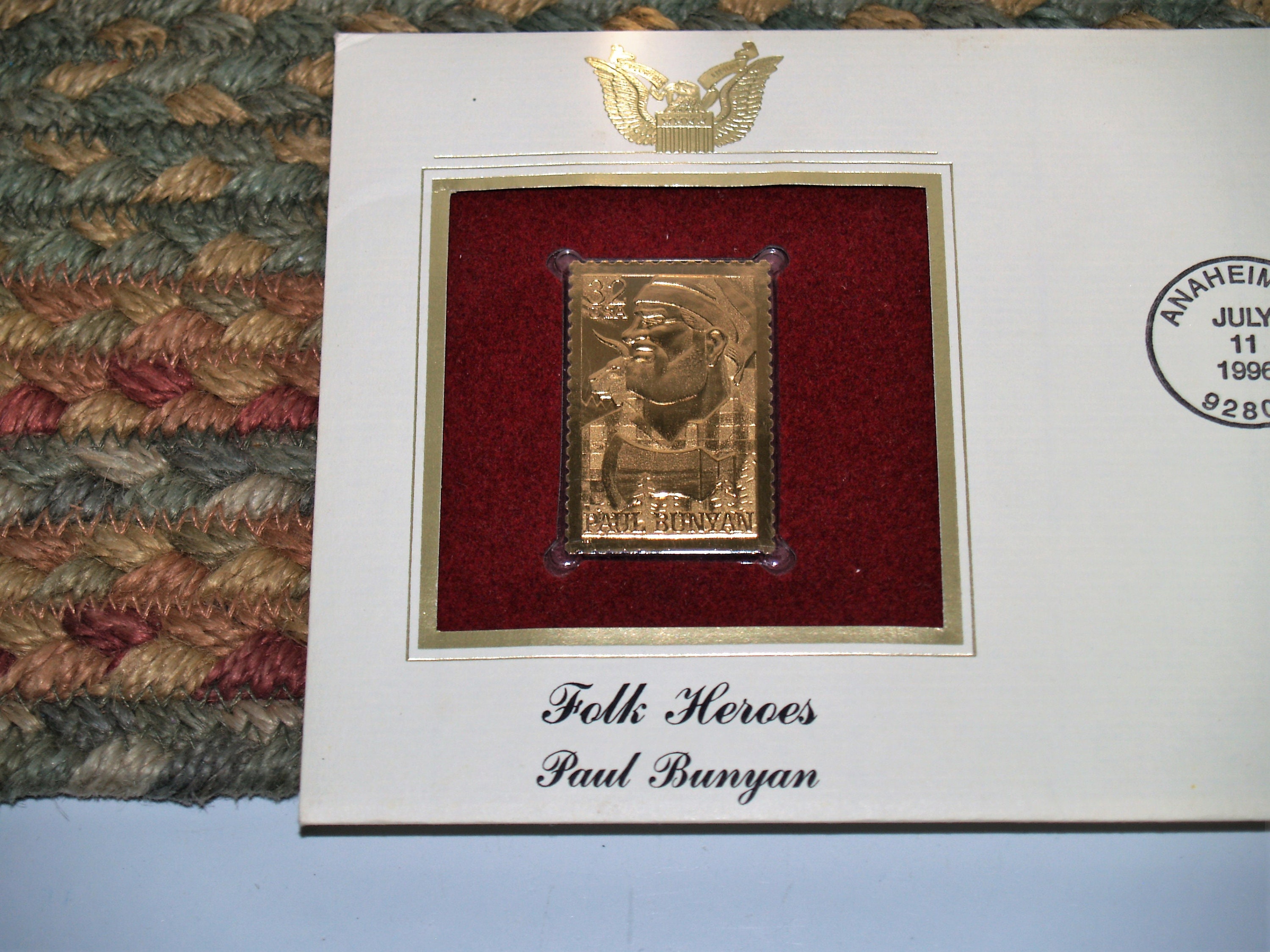 Postal Commemorative Society Set of 5 First Day of Issue Gold Etsy