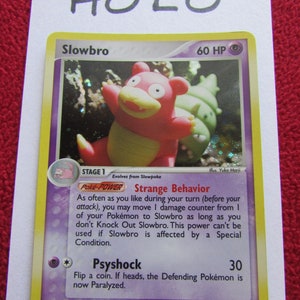 Slowbro Holo RARE Fire Red/Leaf Green #14