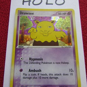Drowsee Holo Uncomon Fire Red/Leaf Green #32
