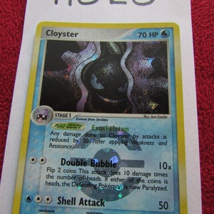 Cloyster Holo RARE EX Fire Red/Leaf Green Set #20