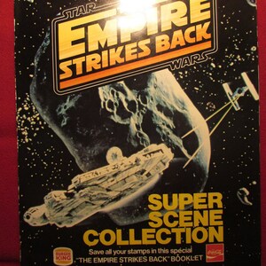 The Empire Strikes Back Super Scene Stamp Collection by Burger King/Coca-Cola