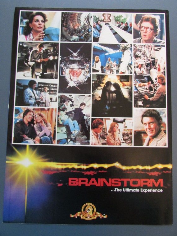 Brainstorm Movie Fold Out Promotional Card Etsy Brainstorm Movie Fold Out Promotional Card Etsy