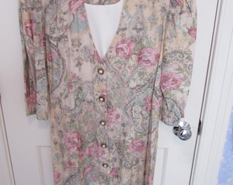 Women's Dress - Vintage 1980s