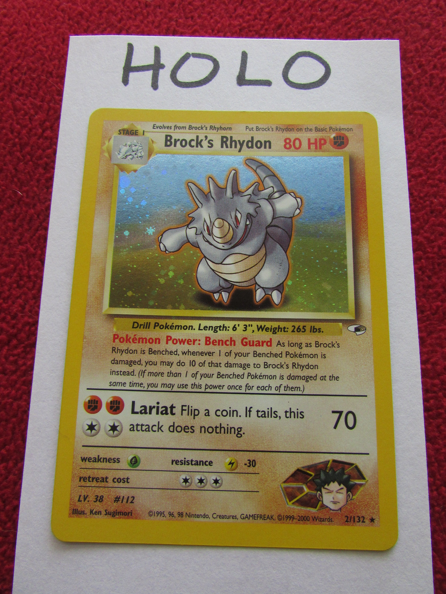 brock's rhydon pokemon card value CGC 5.5 Brock's Rhydon Holo (Graded Card) – Phurion