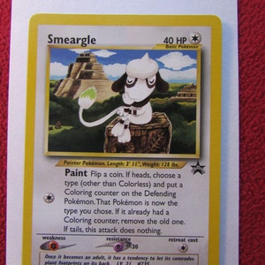 best card deck in pokemon tcg Smeargle Black Star Promo 32 NM Pokemon Card main image 0