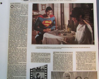 Science Fiction/Fantasy TV/Movies Scrapbook Pages (circa. 1979)