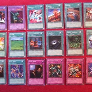 59 Yu-gi-oh Cards W/22 1st Editions - Etsy