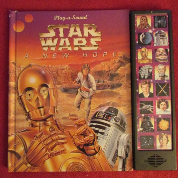 Very Rare Like New Star Wars A New Hope Play-a-sound Story Book 