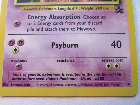 Mewtwo - Pokemon Card - Promo Set #14